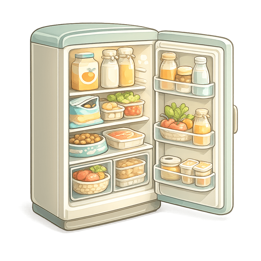 Community refrigerator donation guidance