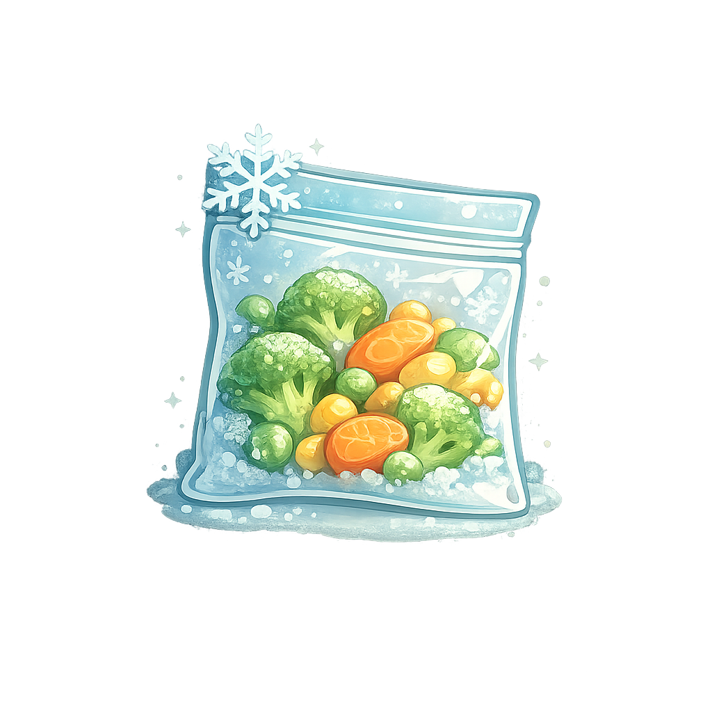 Accepted frozen foods for community refrigerators
