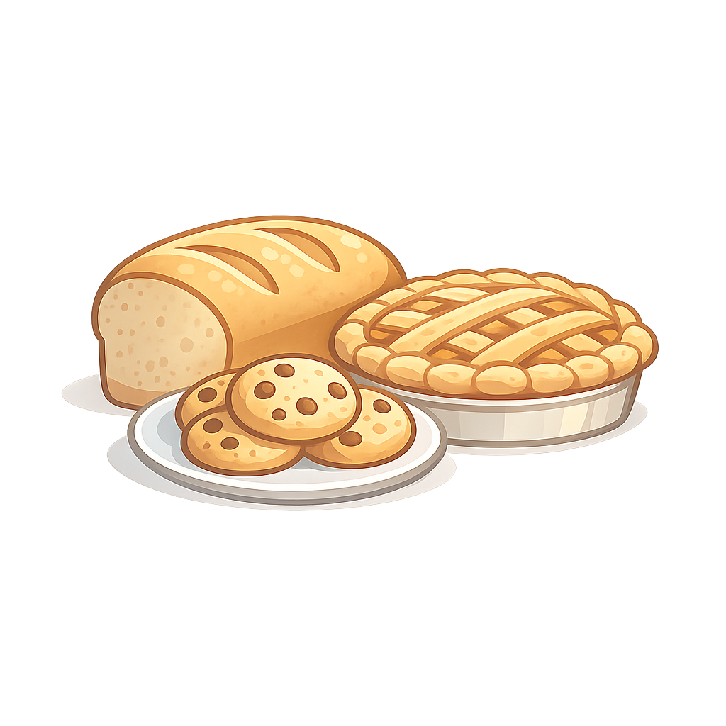 Accepted baked goods for micropantries